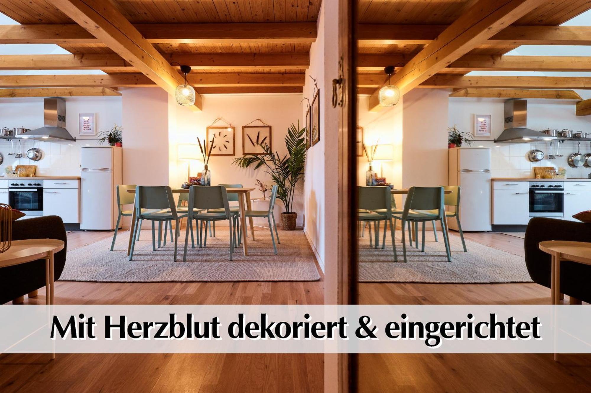 Helle 72Qm Maisonette Wohnung Im Herzen Erfurts Mit Kingsize Bett, Smart-Tv, Etc Экстерьер фото